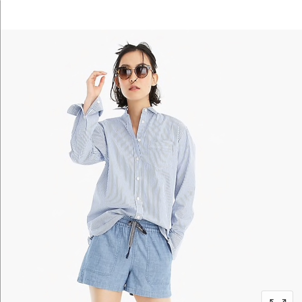 JCrew chambray shorts